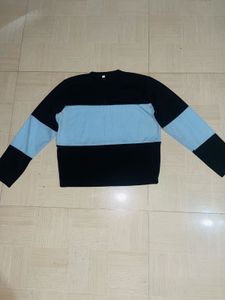 Striped Knit Sweater Top