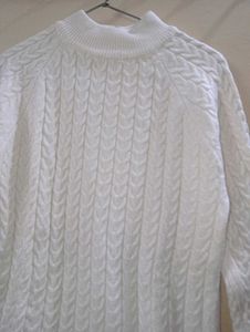 Cable Knit Sweater Dress/ Top