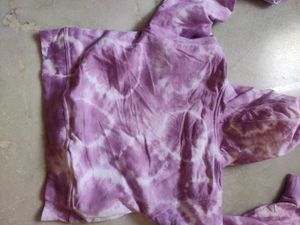 Branded New Purple Tie-Dye Hoodie