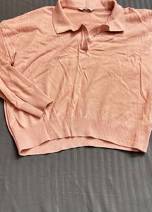 Only Peach Knit Sweater