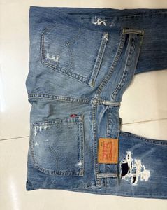 Ripped Denim Jeans