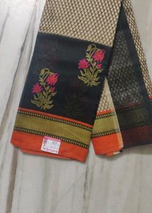 Art Silk Saree With Blouse 6 Meters