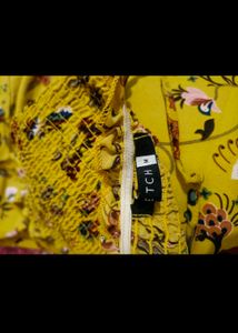 Floral Yellow Maxi Dress