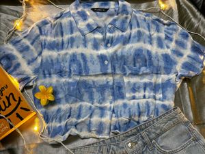 Tie Dye Summer Crop Shirt