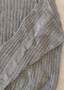 Gray Knit Sweater