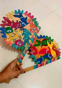 Handcrafted Hand Fan 2 Set
