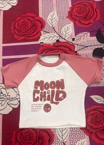 Cute 'Moon Child' Graphic Tee