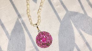 Combo Set Of Ear Top And Necklace