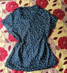 Cute Polka Dot Top