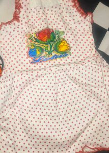 Vintage Polka Dot Baby Dress