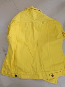 Zara Perks Yellow Jacket