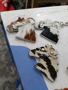 Leather Horse Keyring