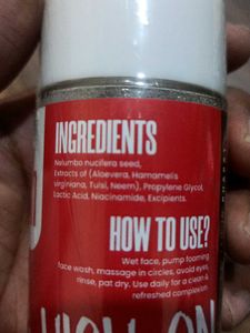 Foaming Facewash By Be Mature