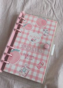 Korean Leaf Note Peach