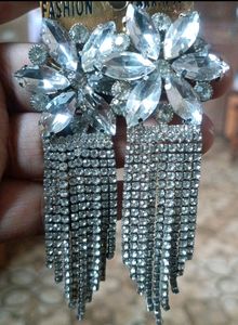 Rhinestone Statement Earrings