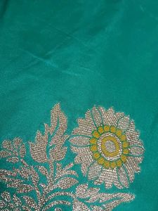 dola silk saree one time used