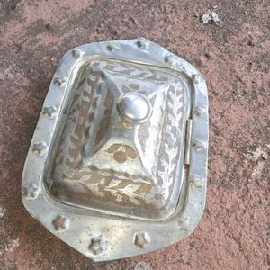 ANTIQUE Brass SOAP BOX