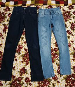 Girls Black Blue Jeans 👖