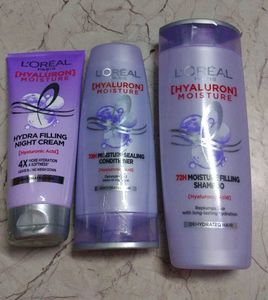 Shampoo & Conditioner & Night Cream