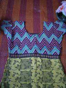 Mustard And Pink Kurta With Pant