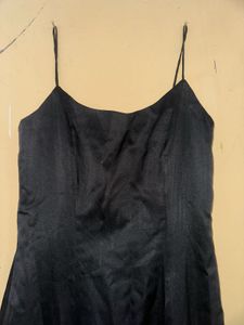 Black Slit Dress