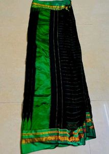 Black Colour Silk Saree