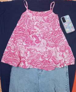 Pink Top (Short Kurta)