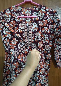 Flower Print Kurti