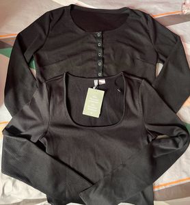 Combo Of 2 Black Tops