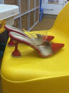Red Pointed Heels