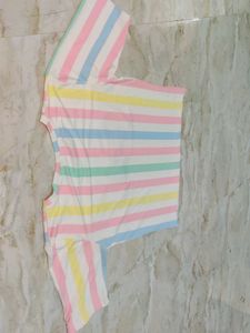 BTS Striped Tee