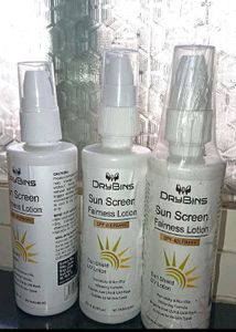 Drybins Sunscreen SPF 40 3 bottles