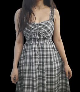 Plaid Midi Sundress