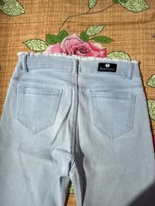 Fully Stretchable Light Blue Jeans