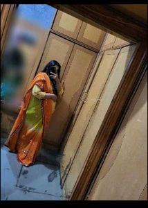 Embroider yellow 19s saree without blouse