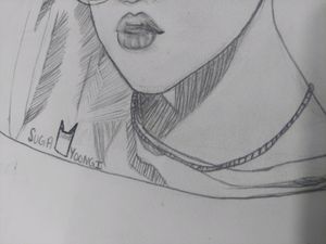 Bts Suga Sketch💜💜