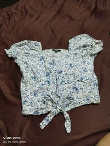 zara crop top