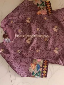 Floral Embroidered Kurta