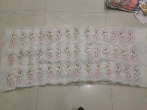 Floral Embroidered Fabric
