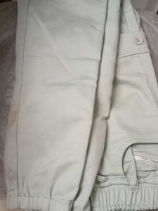 Cute Casual Light Green Pants