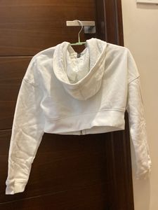 White XXS Crop Jacket