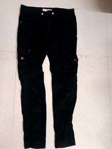 Black Cargo Pants