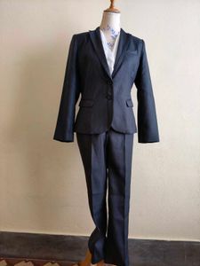 Women's Pinstripe Pant Suit