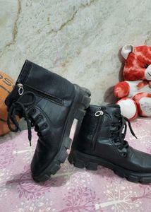 Lace-Up Boots