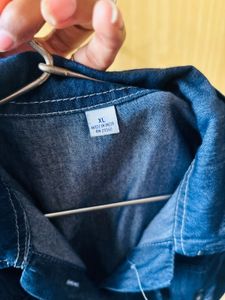 XL Chambray Button-Down Shirt