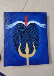 Shiva Lingam Painting