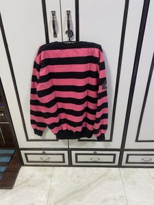 Pink Zebra Top Sweatshirt