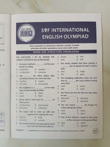 IEO Olympiad Workbook Class 9 2022-23