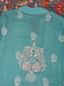 Elegant Pure Chickenkari Kurti