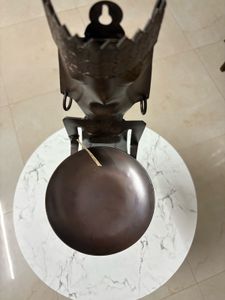 antique metal wall hanging